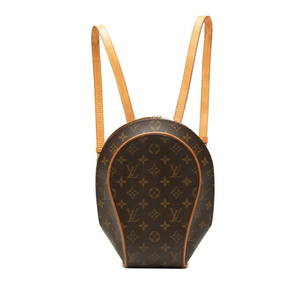 Louis Vuitton Monogram Ellipse Sac Ad Backpack M51125 Brown Leather Women's L...